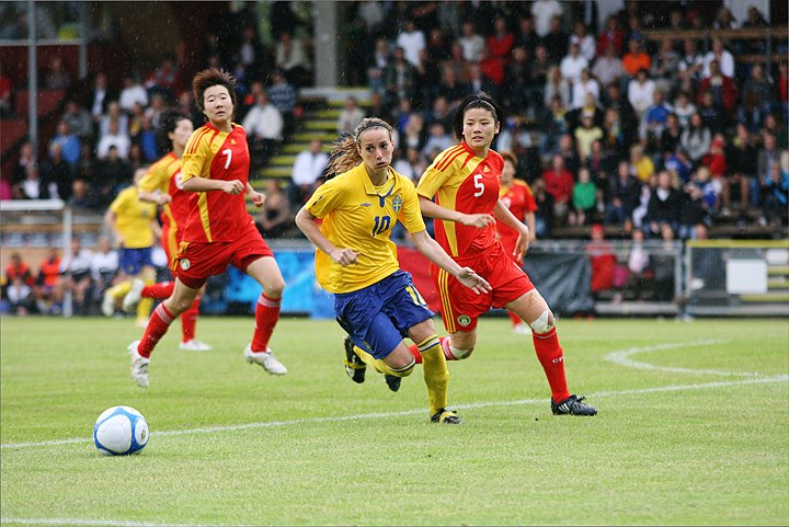 Kosovare Asllani, landslag, Sverige-Kina, Jönköping, Stefan Persson