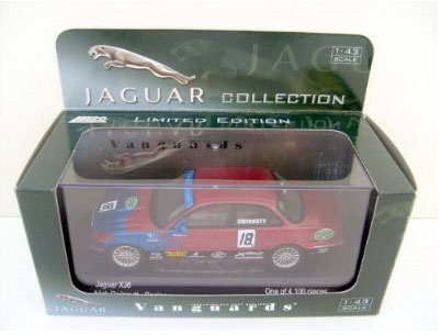 Diecast Toy Car  VANGUARDS 1 43 VA09102 JAGUAR XJ6 NICK GWINNUTT