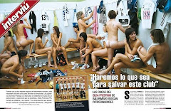 Los vestidores de mi equipo preferido.