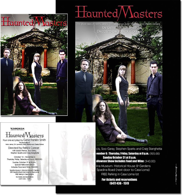 Haunted Masters - Play at Spadina House - Photography - Poster Design
