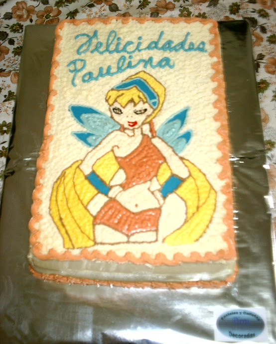 Pastel de cumpleaños para niña