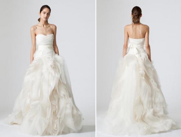 vera wang wedding dress