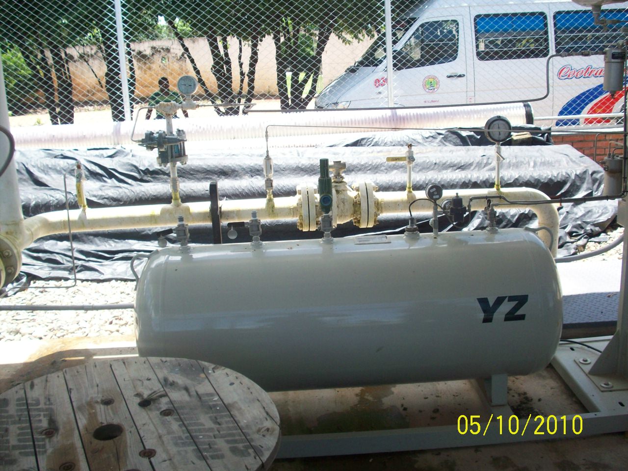 Estacion de Regulacion "EL MARQUEZ": LA ESTACION EL MARQUEZ