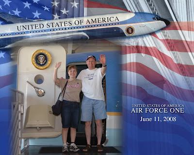 The D Log Cabin On Board Air Force One