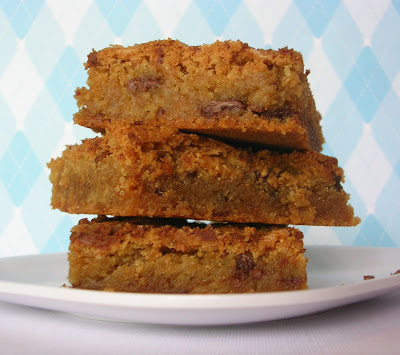 Brown Butter Toffee Blondies