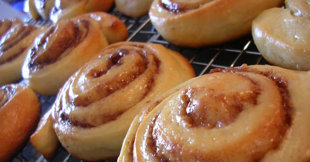 The Busty Baker Cinnamon Rolls with Cream Cheese Icing