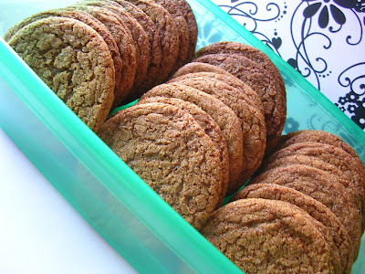 Chewy Spiced Molasses Cookies