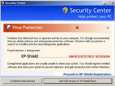 XP-Shield falso limpiador