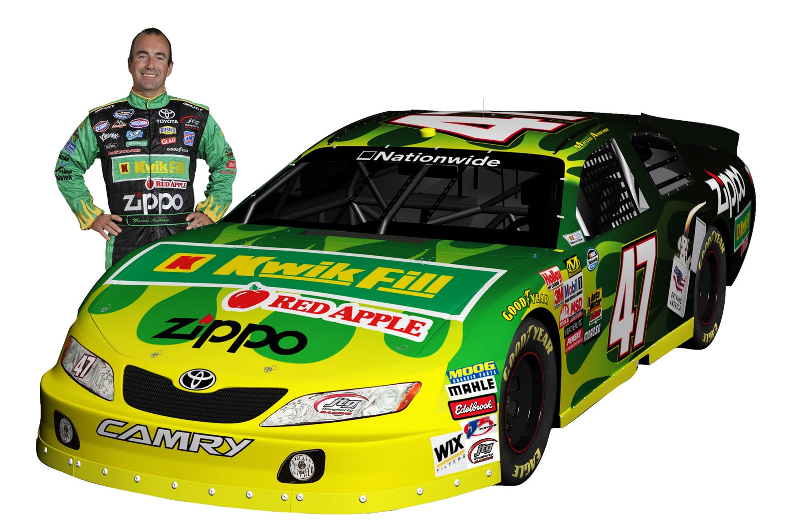 Zippo, Kwik Fill Sponsoring Ambrose