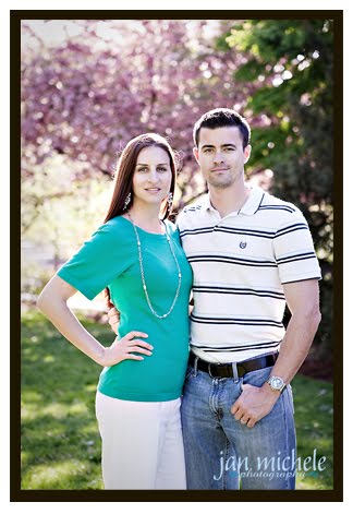 spring engagement portrait washington dc