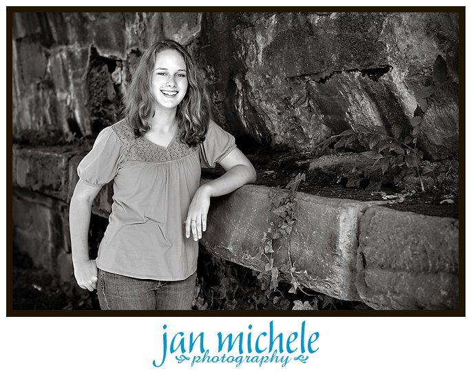 Old Key Bridge Senior Portrait