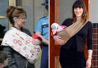 Απ' τον χώρο της πολιτικής αλλά και απ' το χώρο του modelling, μανούλες που δείχνουν πως το babywearing είναι υπέροχο!