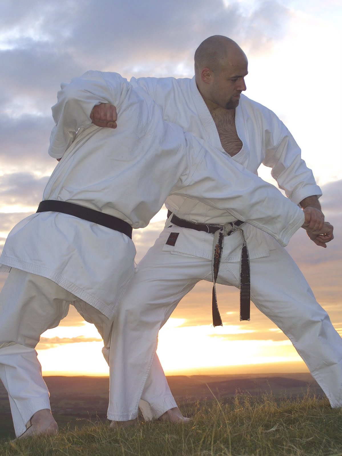 Shotokan Karate art of the empty hand Kata has grappling and throws