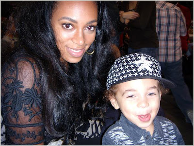 Solange and Baby Daniel