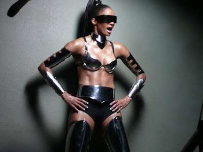 Ciara On The Set Of 'Go Girl' Video