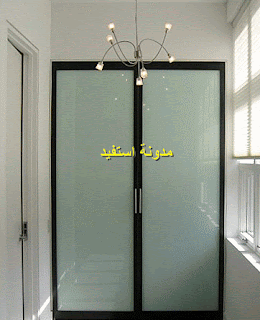 ابواب جرارة ابواب زجاجية متحركة فواصل ابواب جرارة ابواب سحب بدفع الابواب