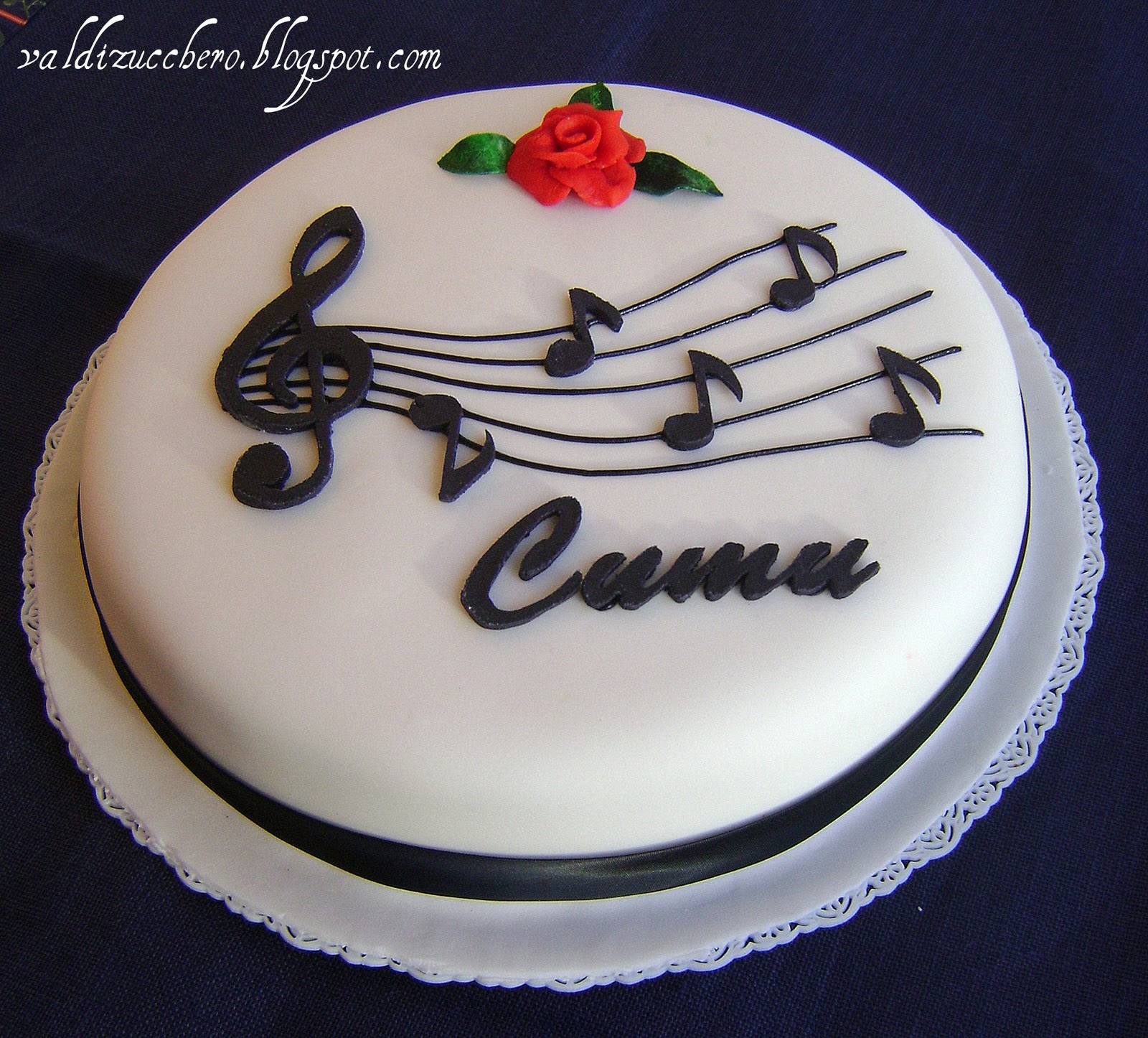 Val di zucchero: Music cake