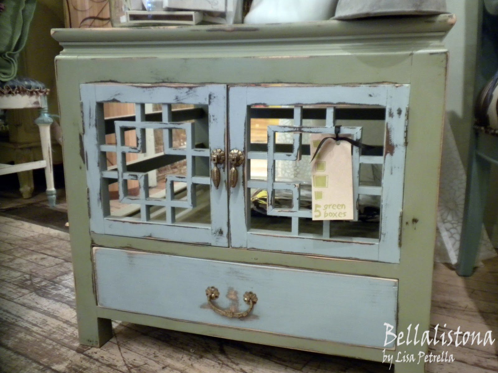 Bellalistona Shop 52 Denver Six {5 Green Boxes}