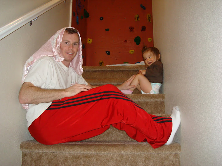 Me & Daddy play on the stairs all the time!!!