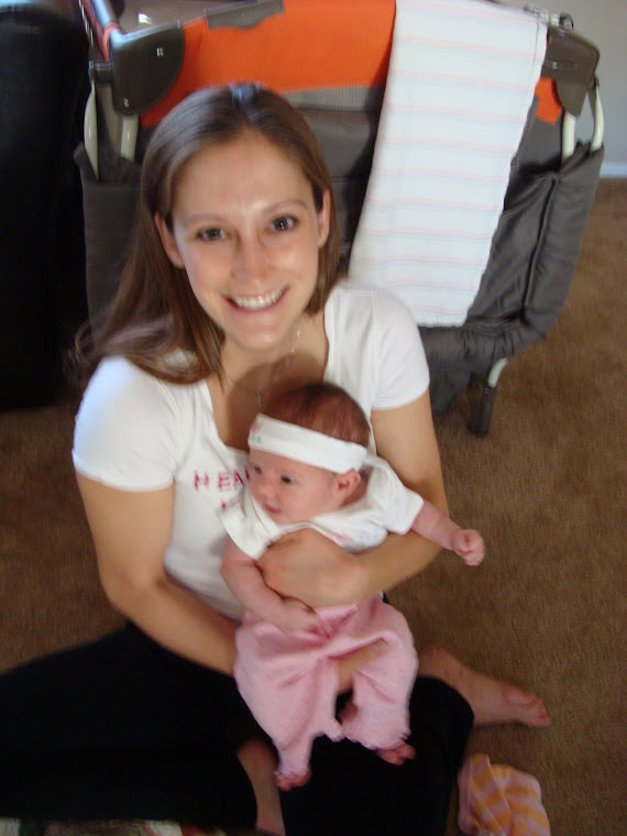 Trinity's first workout with mom