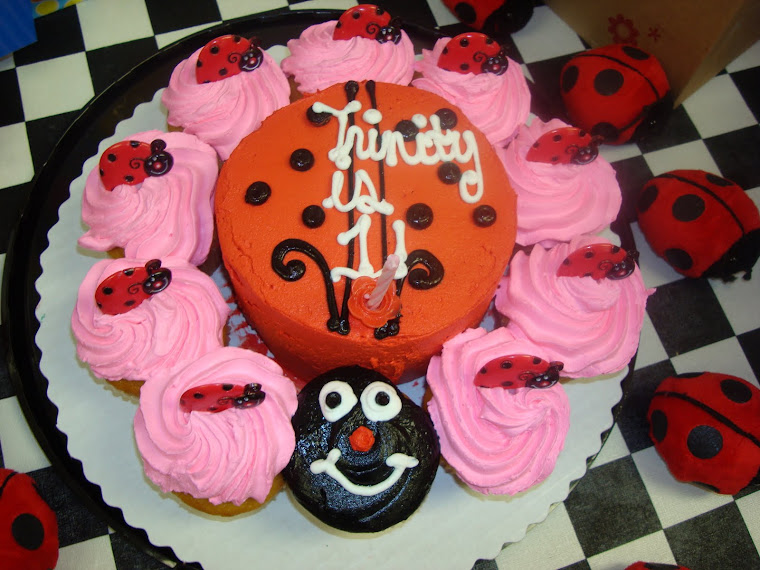 Lady Bug party because I am Daddy's Love Bug