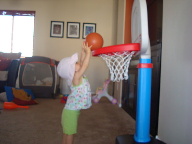 I can dunk the basketball...save a spot for me Phil...I'll grow up fast!