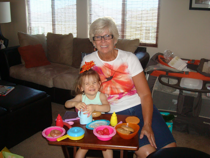 Having a party with Grandma