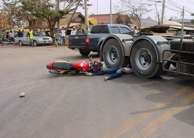 Theatre Of Dream Gambar Ngeri Kemalangan Motorsikal