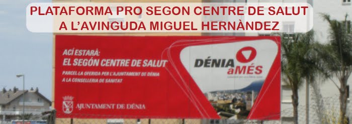 Plataforma 2on Centre de Salut Dénia