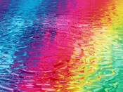 colores en el agua