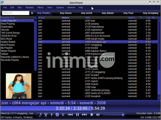 Pemutar musik online