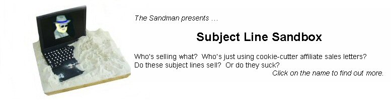 Subject Line Sandbox