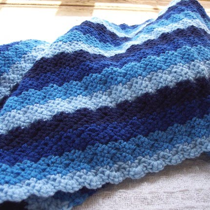 CROCHET STRIPED BLANKETS - Only New Crochet Patterns