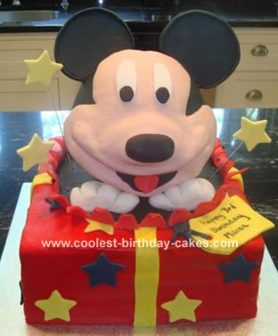 mickey mouse cake amotleyyarn