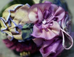 Strawberry Ribbon Flowers