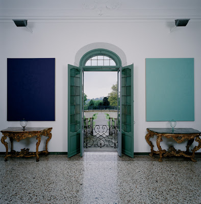 Sala con vista giardino
