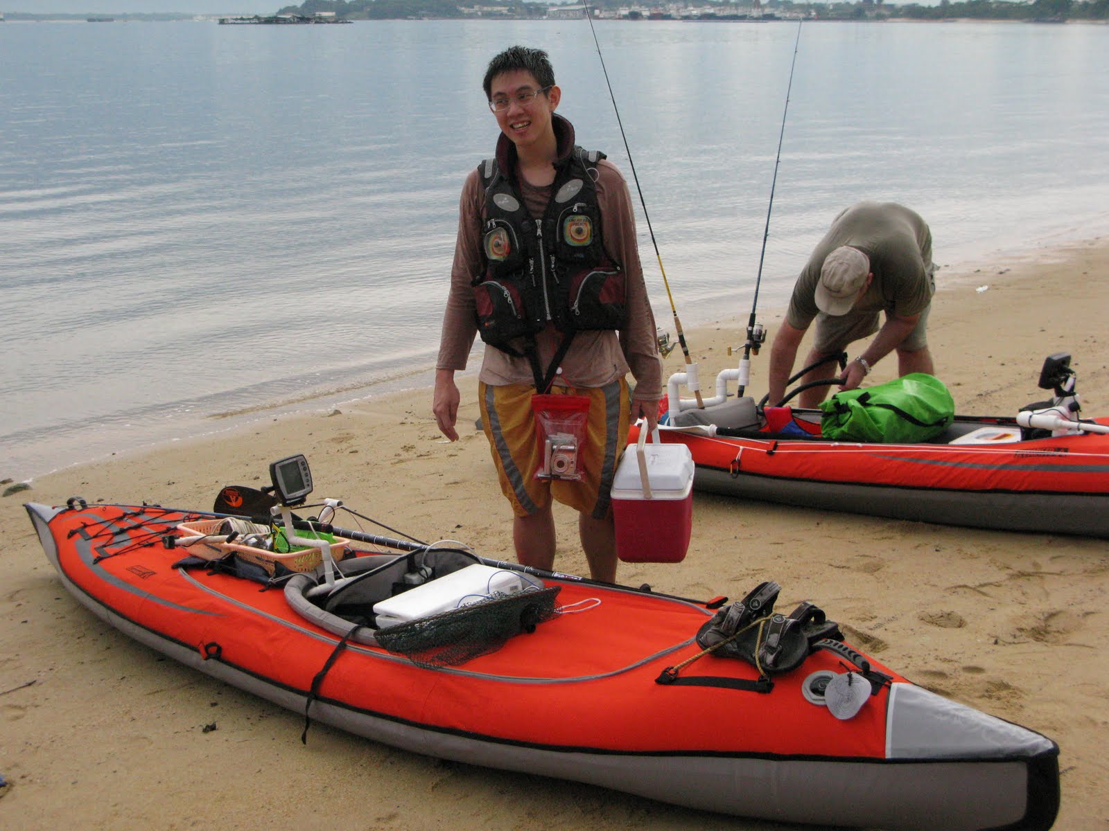 FishingFanaticsSingapore Kayak Fishing Gathering on the 4th July 2010