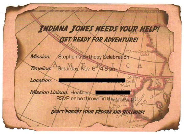 LuluBelle's Couture: An Indiana Jones themed birthday party
