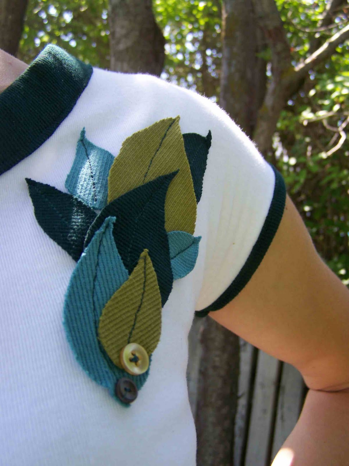 Made by Me. Shared with you. Embellished Cap Sleeve Tshirt