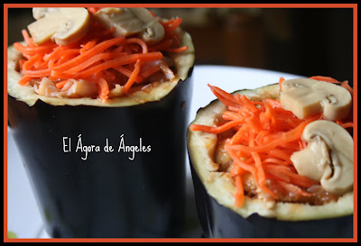 Tronco De Berenjena Relleno