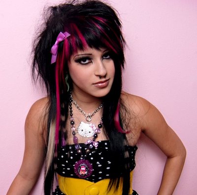 Hairstyles   Decades on Very Simple But Yet So Stylish Punk Hairstyle  Punk Hairstyle 3