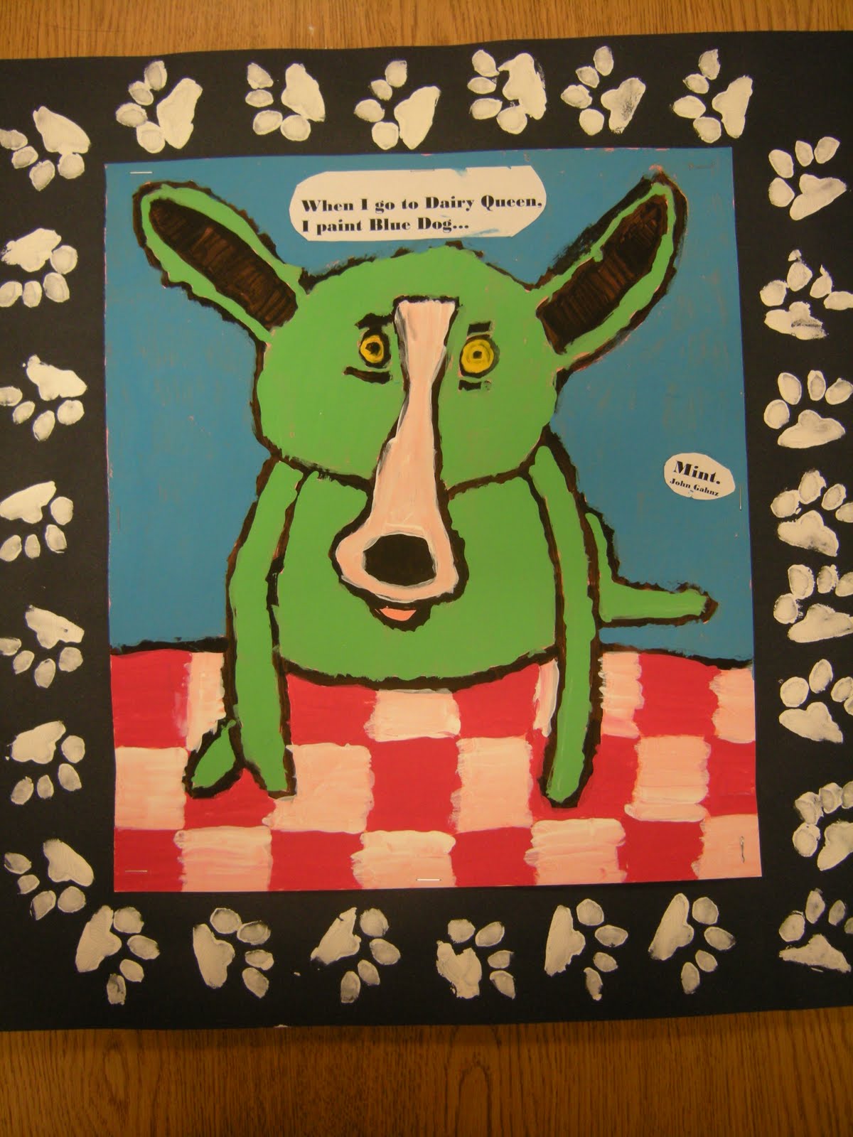 Artolazzi Why is Blue Dog Blue?