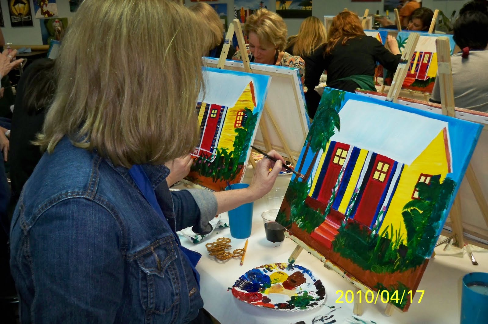 Details Of The Moment Painting With A Twist