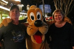 George, Laurie, & Pluto at Disney World