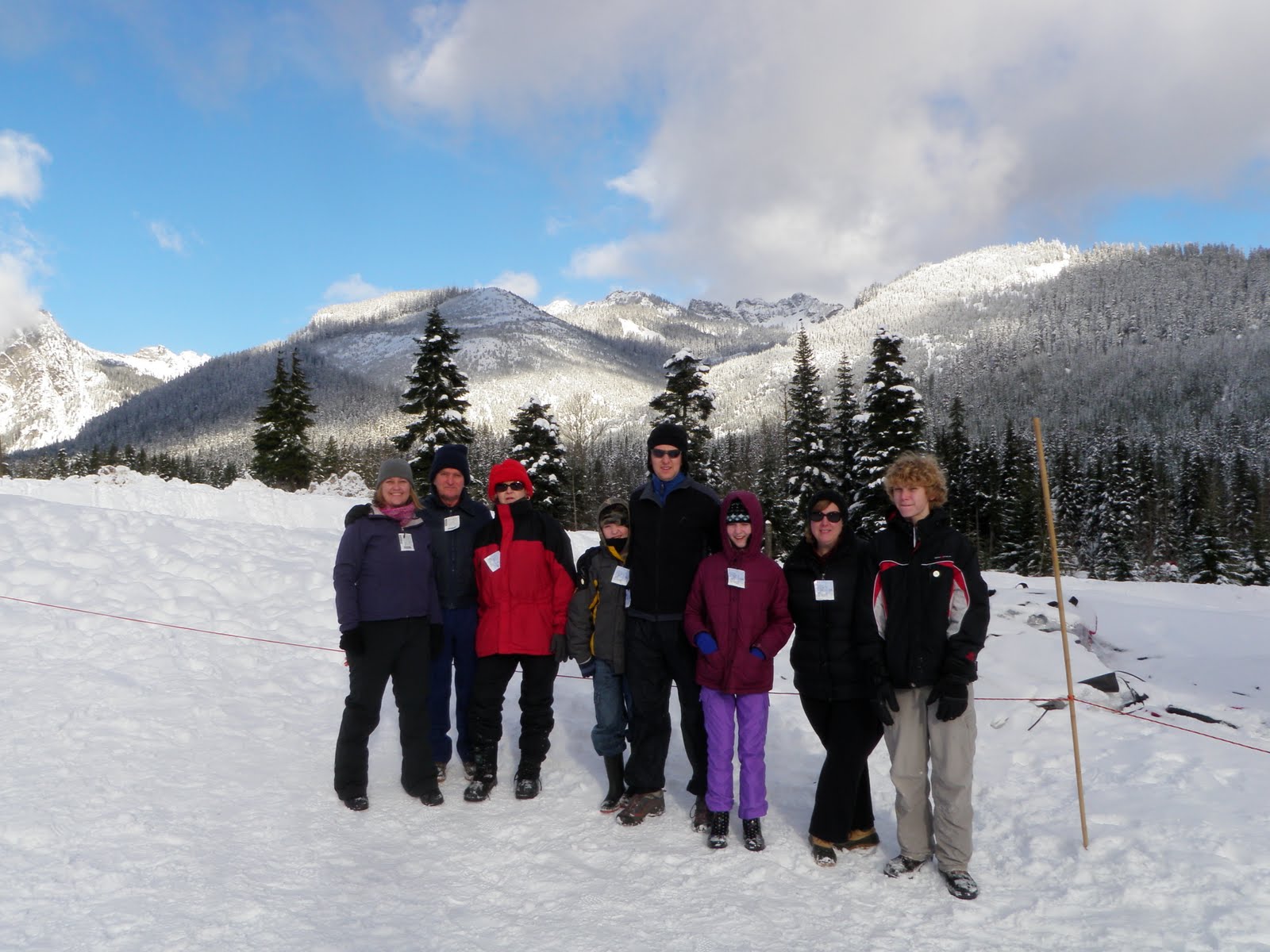 Smooshie Faces Tubing at Snoqualmie Pass