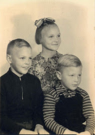 Ron & his brother Myron and sister, Darlene