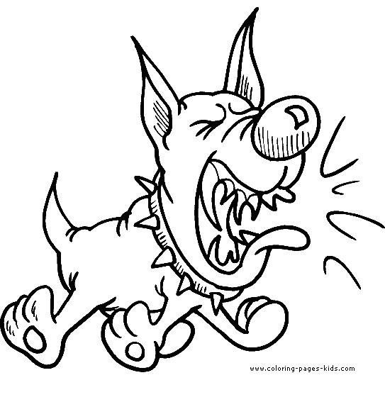 Coloring Pictures Dog Coloring Pages For Kids
