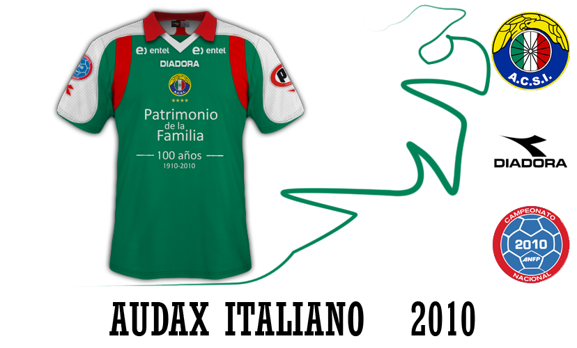 Camisetas de America: AUDAX ITALIANO
