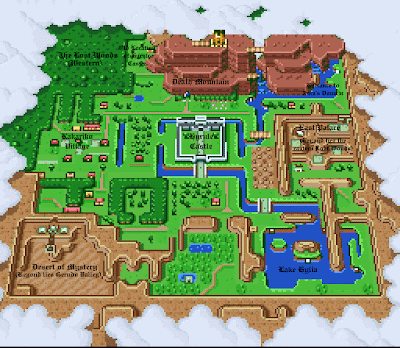 Zelda 3 Map