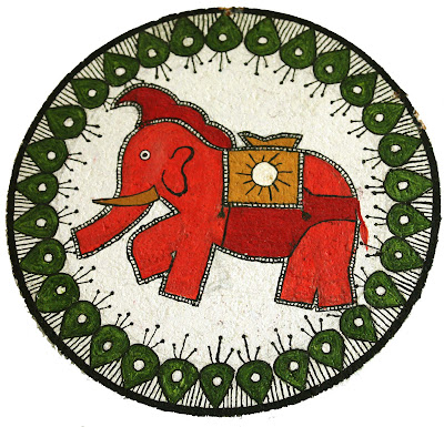 Simple Madhubani Paintings
